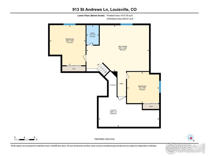 Basement floor plan