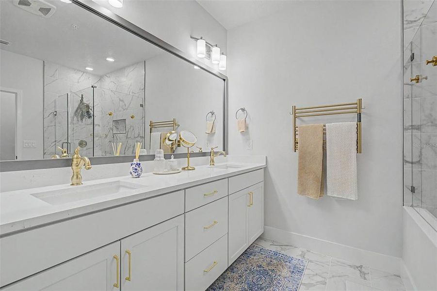 Furnished interior view inside a new home in Apex at Seminole Heights, Tampa (Image 25).