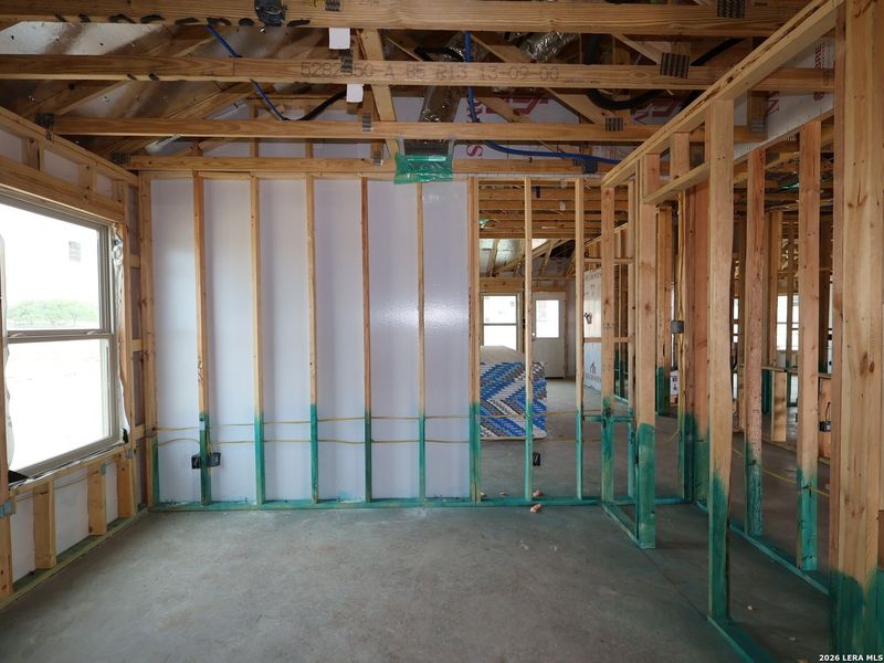 In-progress construction of a new home in Greenspoint Heights, Seguin, TX (Image 29). In-progress construction of a new home in Greenspoint Heights, Seguin, TX (Image 29).