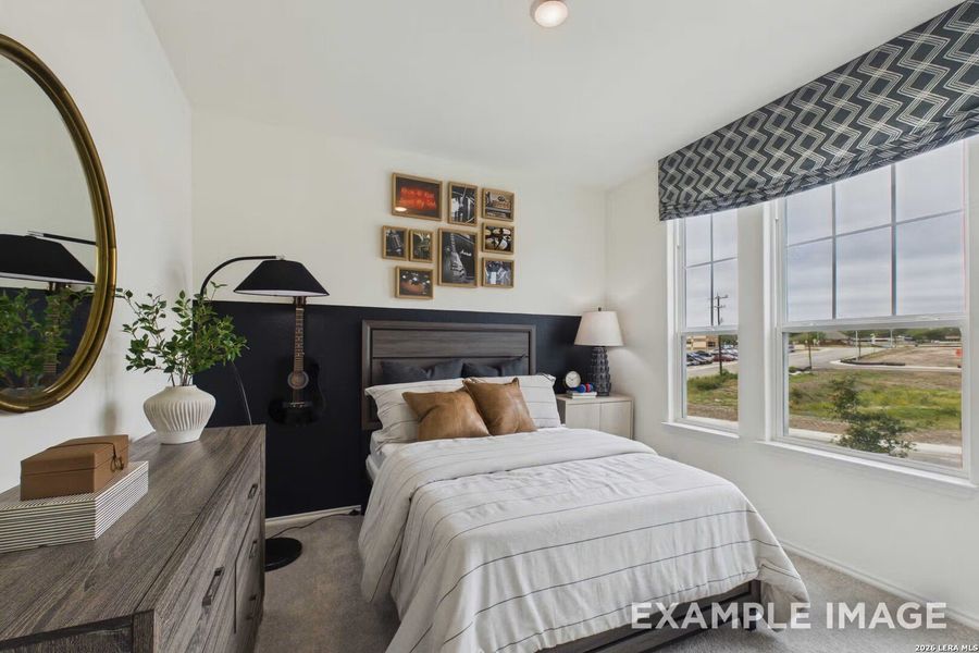 Furnished interior view inside a new home in Morgan Meadows, San Antonio (Image 11).