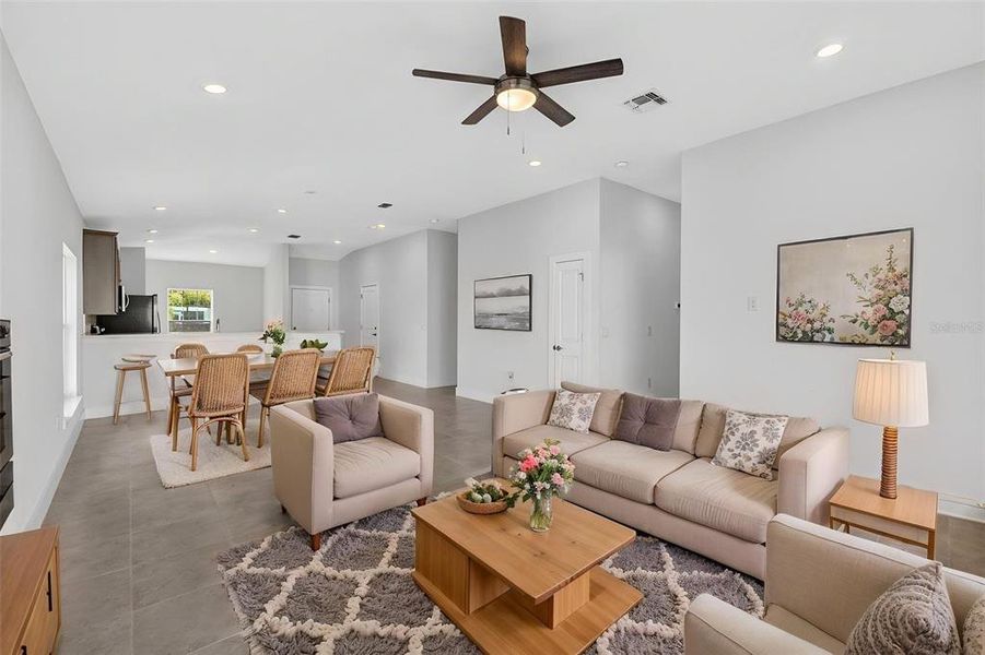 Furnished interior view inside a new home in , Port Charlotte (Image 11). Furnished interior view inside a new home in , Port Charlotte (Image 11).