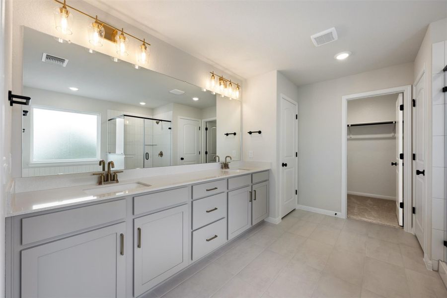 Furnished interior view inside a new home in Cannon Ranch, Dripping Springs (Image 10).