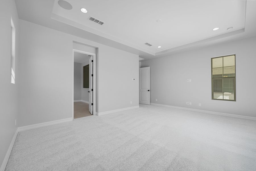 Spacious, unfurnished interior of a new home in Ellsworth Ranch Capstone Collection, Queen Creek (Image 38). Spacious, unfurnished interior of a new home in Ellsworth Ranch Capstone Collection, Queen Creek (Image 38).