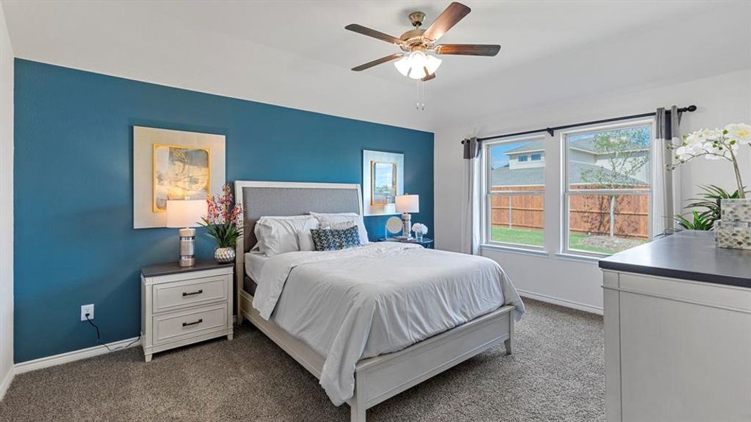 Furnished interior view inside a new home in Bel Air Village, Sherman (Image 37).
