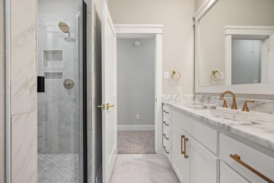 Furnished interior view inside a new home in , Arlington (Image 8). Furnished interior view inside a new home in , Arlington (Image 8).