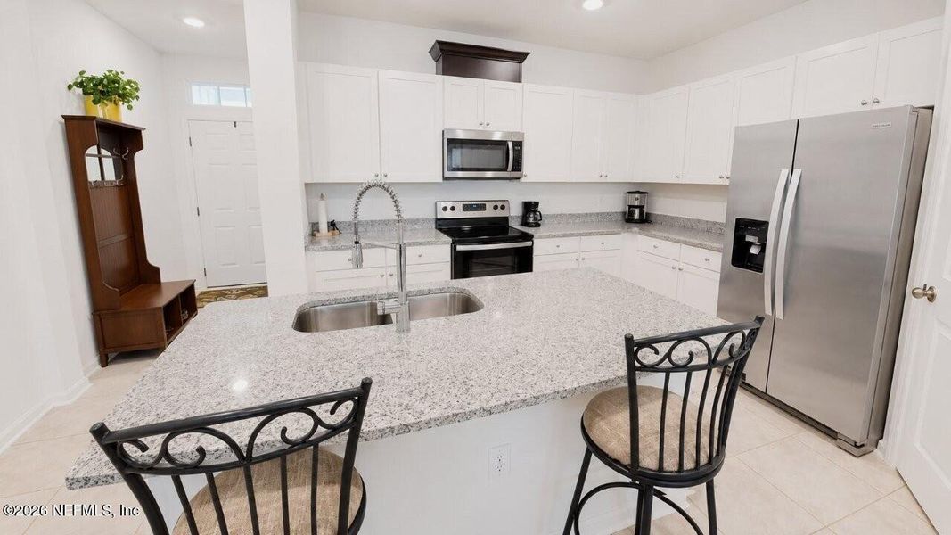Furnished interior view inside a new home in , St. Johns (Image 9).