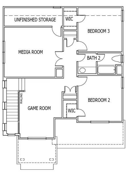 2D floor plan layout of this home in Crown Ridge Manor, San Antonio, TX (Image 3). 2D floor plan layout of this home in Crown Ridge Manor, San Antonio, TX (Image 3).