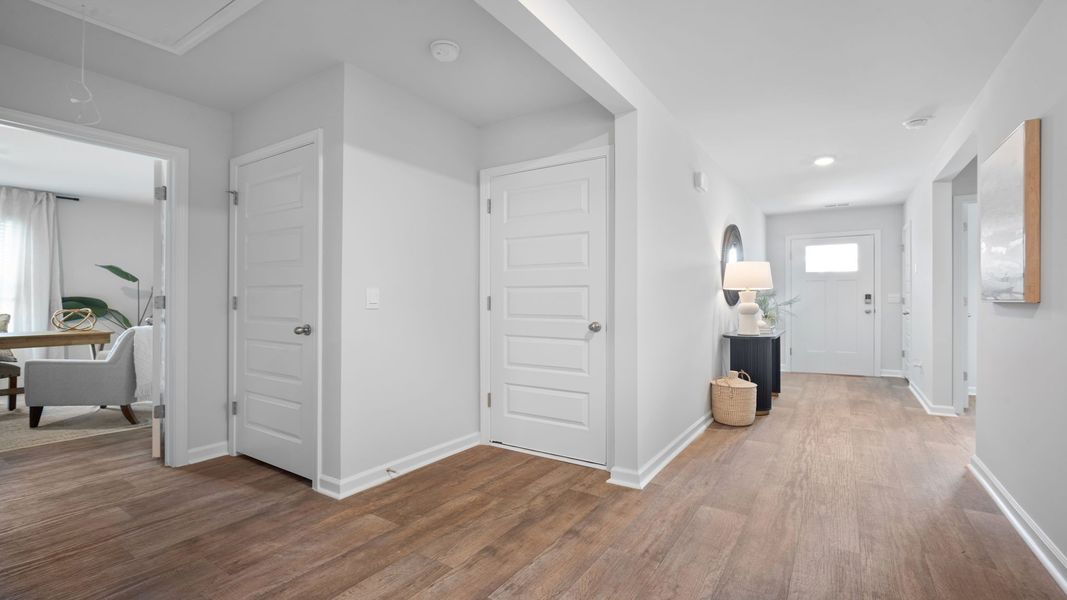 Representative unfurnished interior of a home built from the Cali by D.R. Horton in Palm Ridge, Guyton (Image 11).