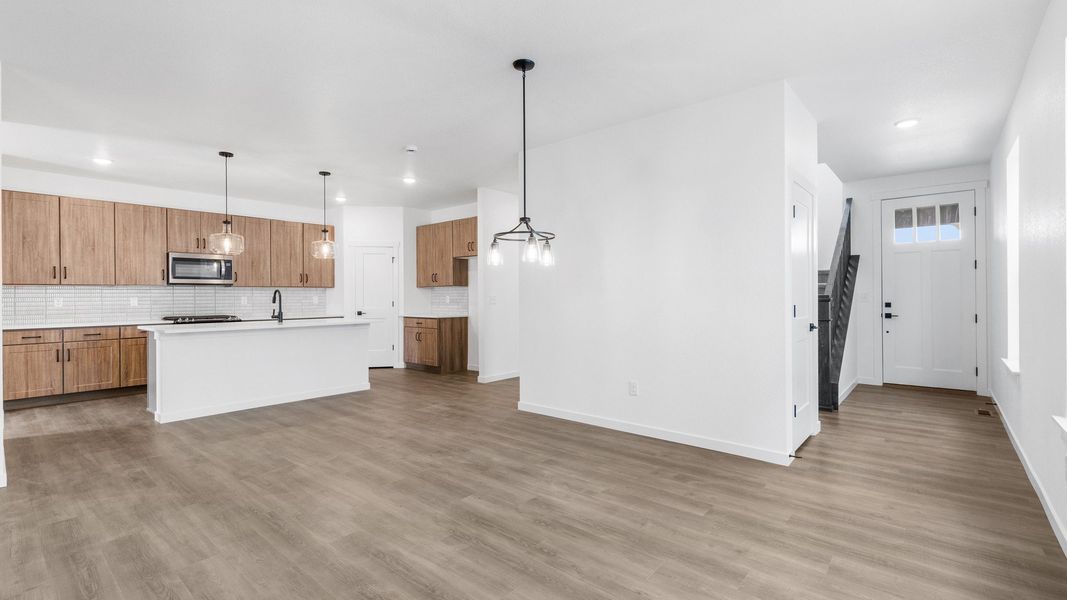 Furnished interior view inside a new home in Timnath Lakes, Timnath (Image 10).