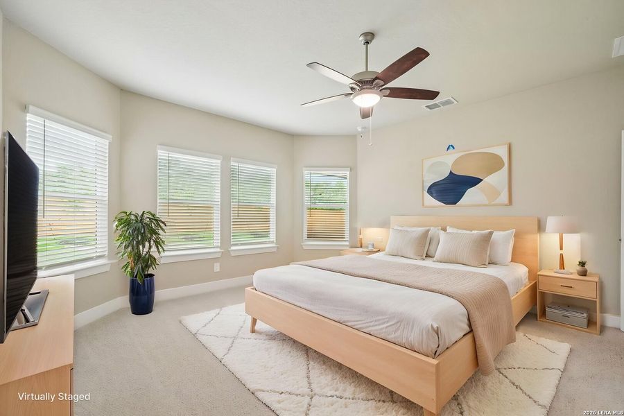 Furnished interior view inside a new home in Stetson Ridge, Marion (Image 10).