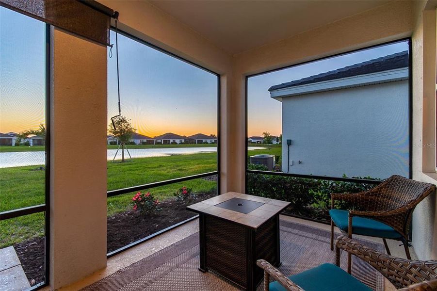 Exterior details and patio area of a home in Star Farms at Lakewood Ranch, Bradenton (Image 38).