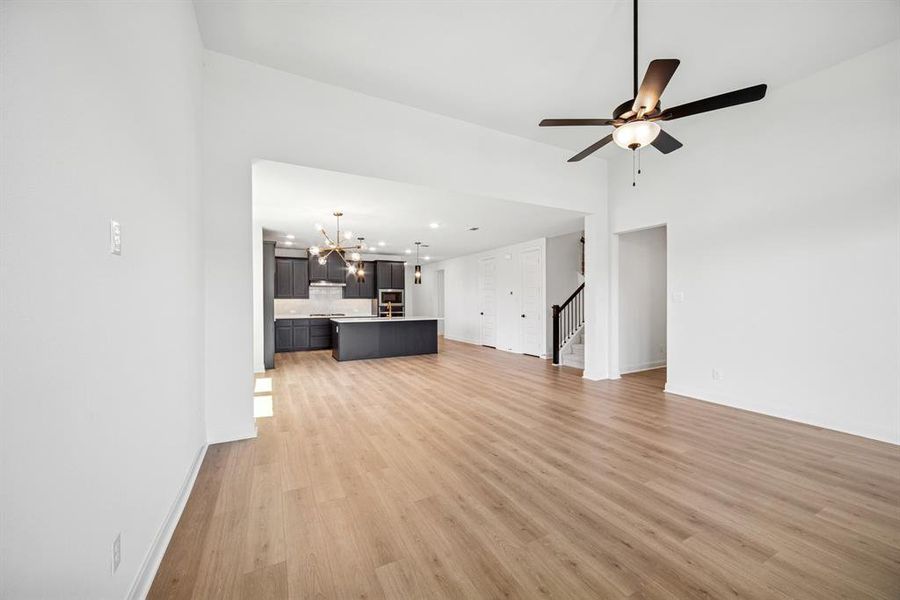 Spacious, unfurnished interior of a new home in Karis - Village Series, Crowley (Image 22). Spacious, unfurnished interior of a new home in Karis - Village Series, Crowley (Image 22).