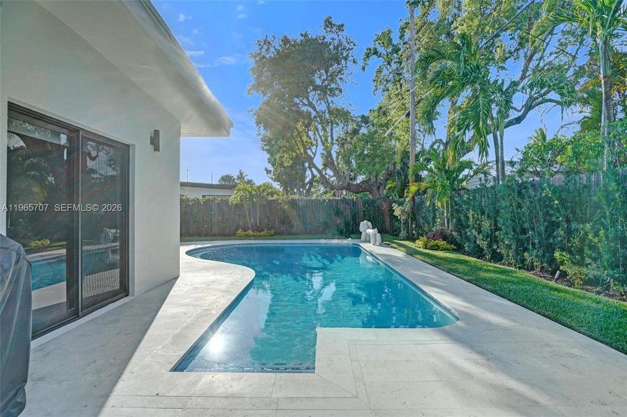 Exterior details and patio area of a home in , North Miami Beach (Image 20).