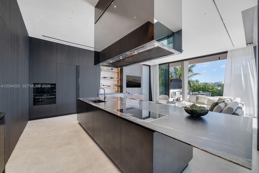 Furnished interior view inside a new home in , Miami Beach (Image 7).