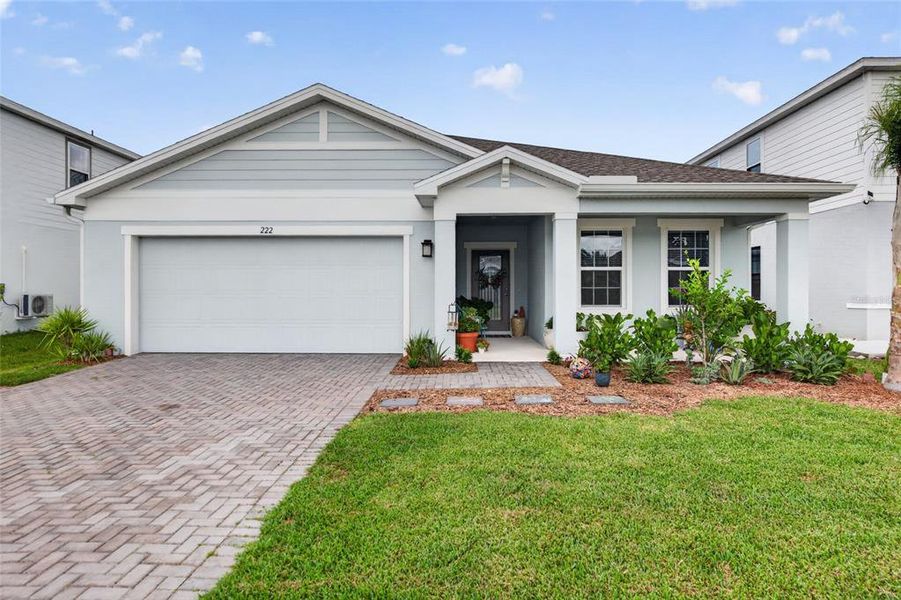 Front exterior of a new home in , Daytona Beach, FL, highlighting curb appeal (Image 2). Front exterior of a new home in , Daytona Beach, FL, highlighting curb appeal (Image 2).