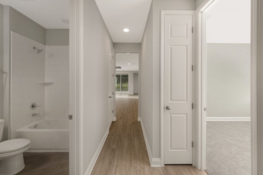 Representative furnished interior of a home built from the Boca by Riverside Homes in Mariposa at EverRange, Jacksonville (Image 13).