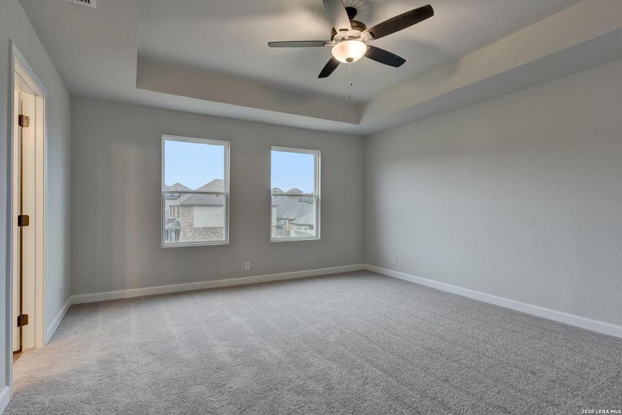 Spacious, unfurnished interior of a new home in Arcadia Ridge, San Antonio (Image 23). Spacious, unfurnished interior of a new home in Arcadia Ridge, San Antonio (Image 23).