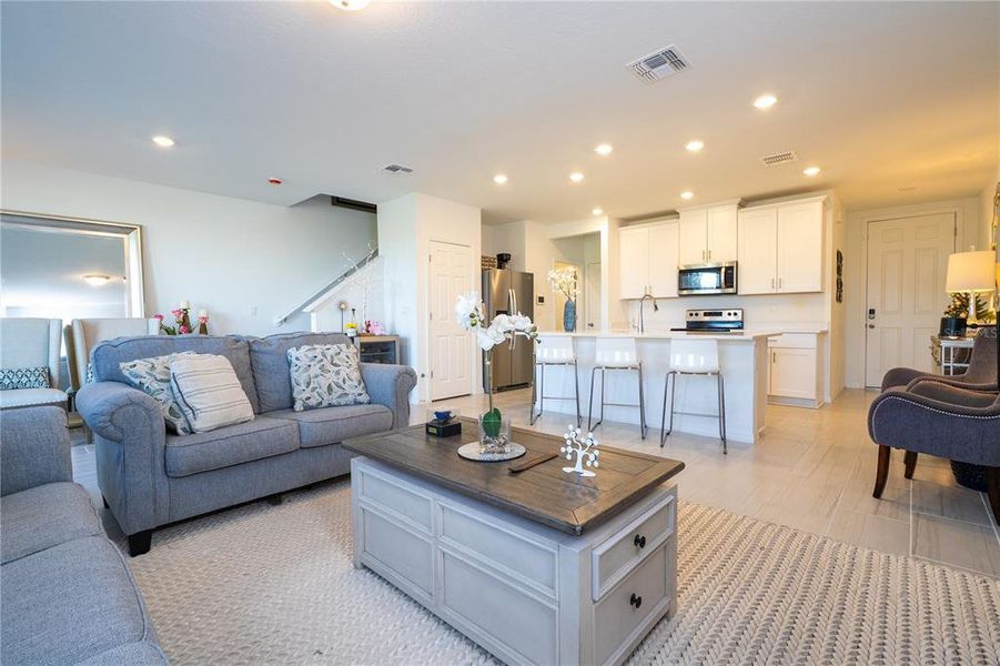 Furnished interior view inside a new home in , St. Cloud (Image 36). Furnished interior view inside a new home in , St. Cloud (Image 36).