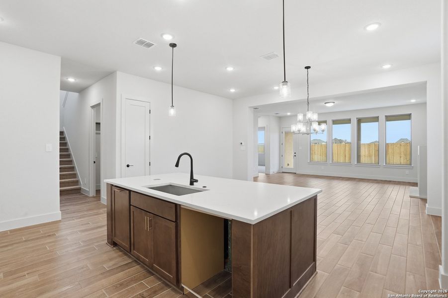 Furnished interior view inside a new home in Haby Hill 50s, San Antonio (Image 17).