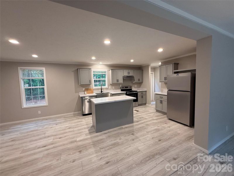 Furnished interior view inside a new home in , Morganton (Image 4).