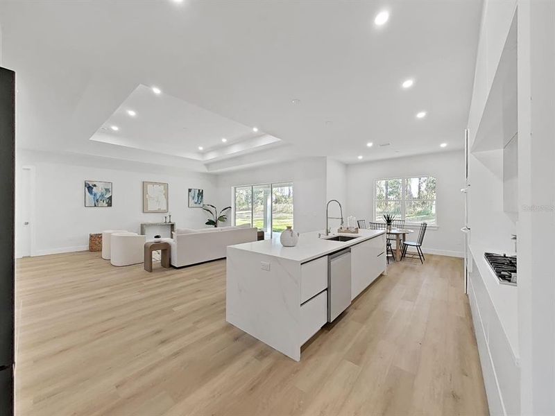 Furnished interior view inside a new home in , Brooksville (Image 36).