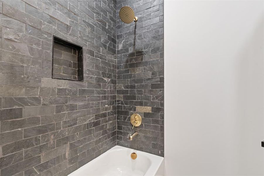 Close-up of interior finishes inside a home in , Dallas (Image 18).