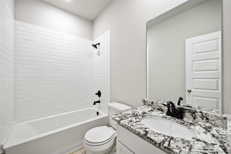 Furnished interior view inside a new home in Blue Heron Estates, Beasley (Image 14).