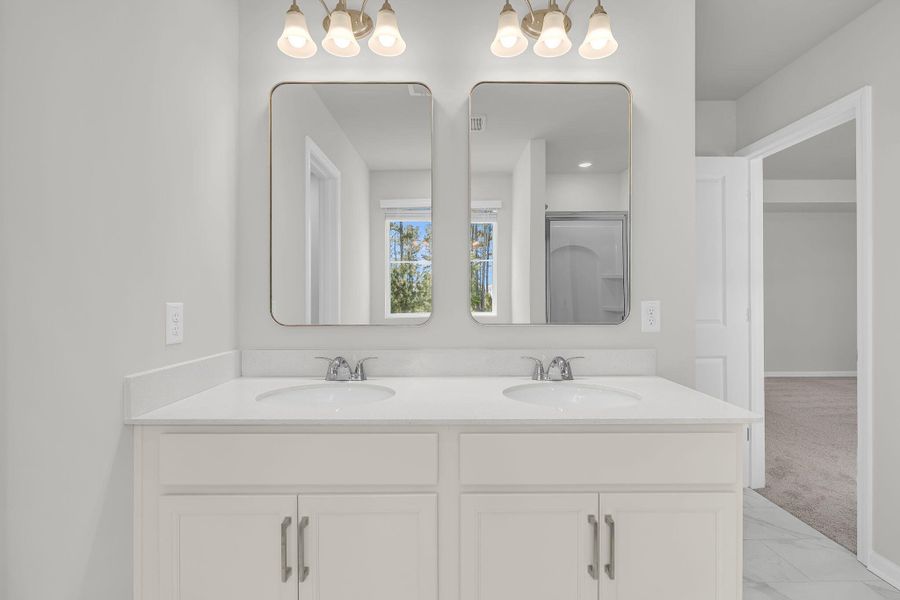 Furnished interior view inside a new home in Wildcat Chase, Summerville (Image 8).