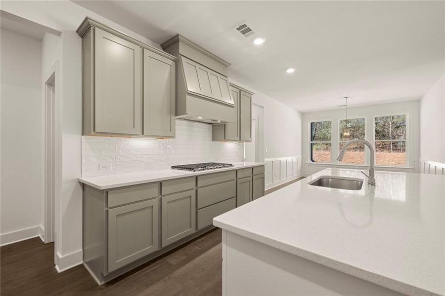 Furnished interior view inside a new home in , Gainesville (Image 17).
