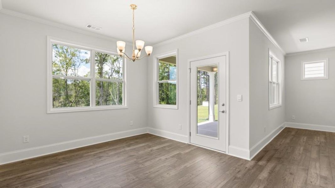 Spacious, unfurnished interior of a new home in , Dallas (Image 30).
