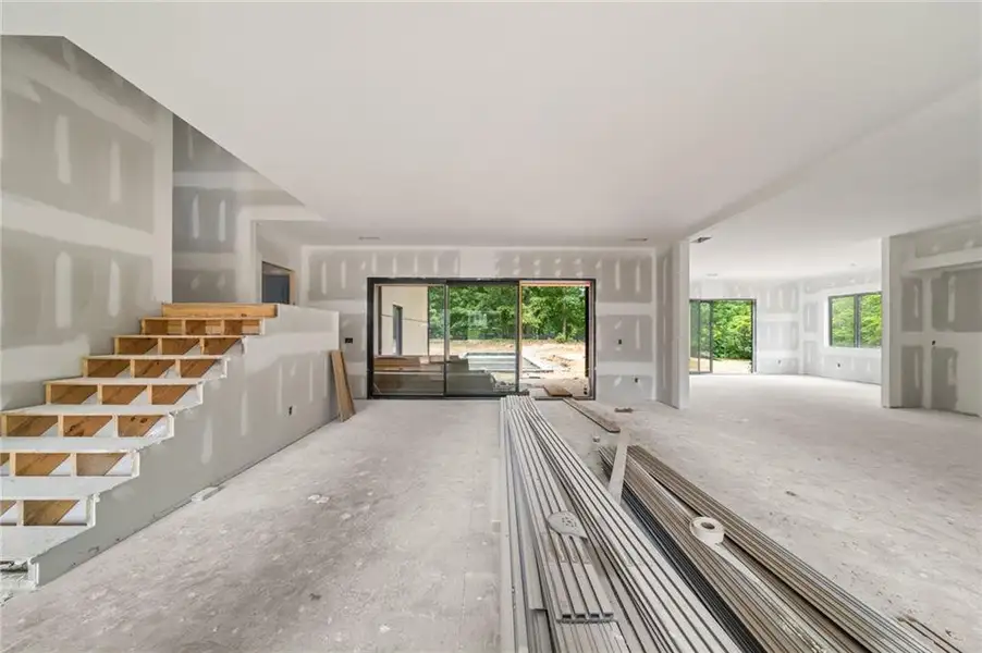 In-progress construction of a new home in , Marietta, GA (Image 19).