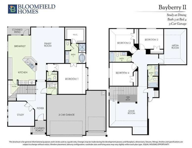 2D floor plan layout of this home in Sonoma Verde, Rockwall, TX (Image 5).
