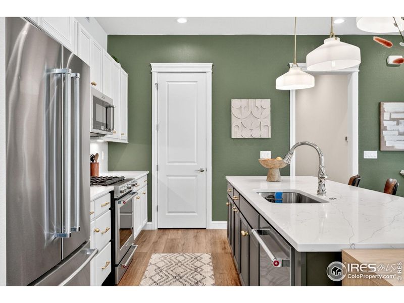 Furnished interior view inside a new home in Westerly, Erie (Image 7).