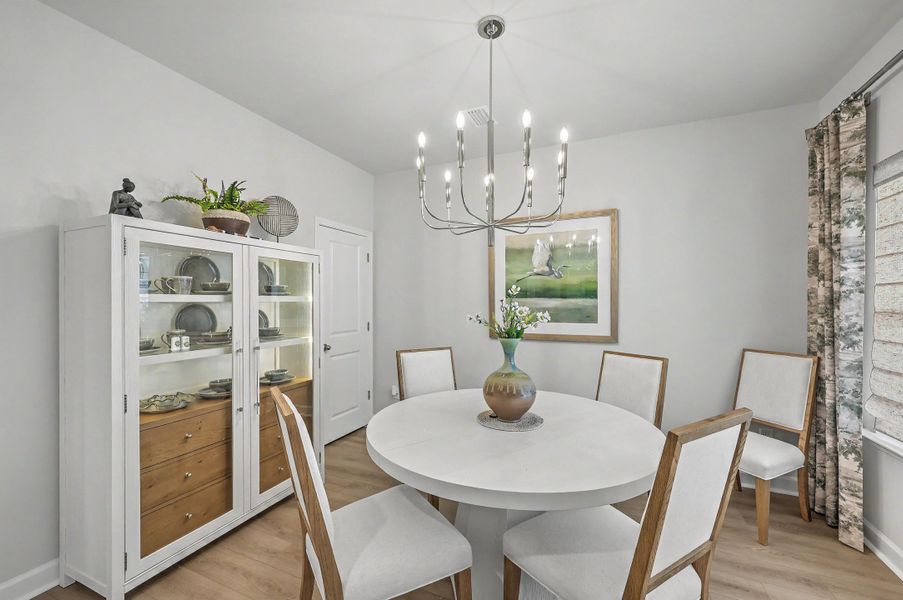 Furnished interior view inside a new home in Hammock Walk at Nexton, Summerville (Image 6).