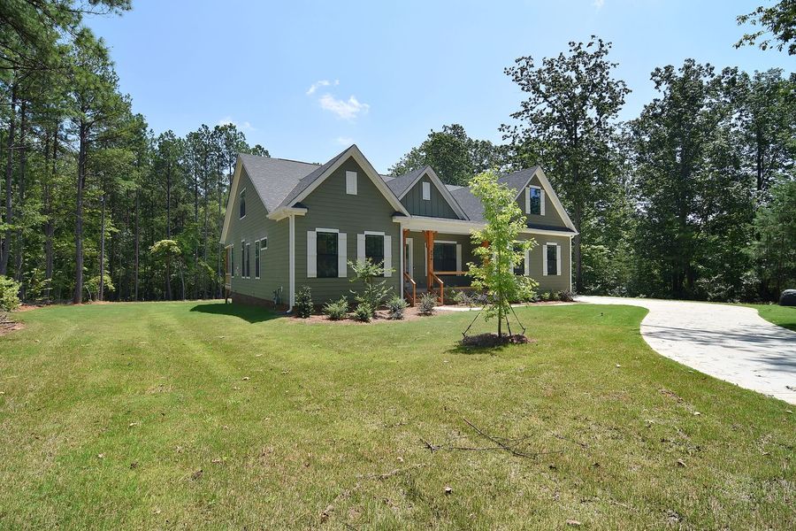 Representative exterior photo of a completed home built from the Columbia by Greybrook Homes in Harbor Watch, Statesville, NC (Image 26).