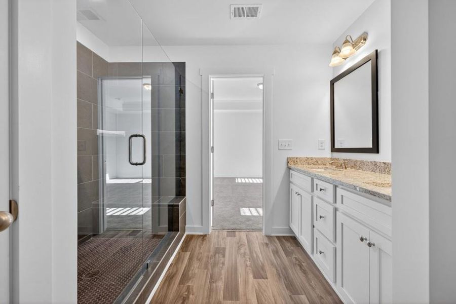 Furnished interior view inside a new home in Sutton’s Landing, Statham (Image 7).