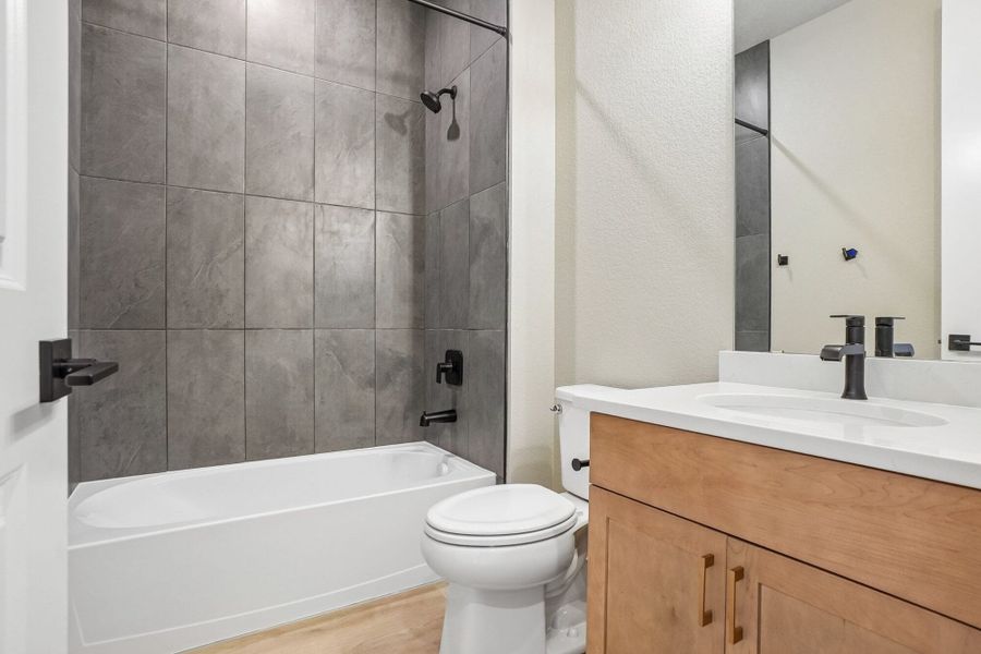 Furnished interior view inside a new home in Jackson Creek North, Monument (Image 22).