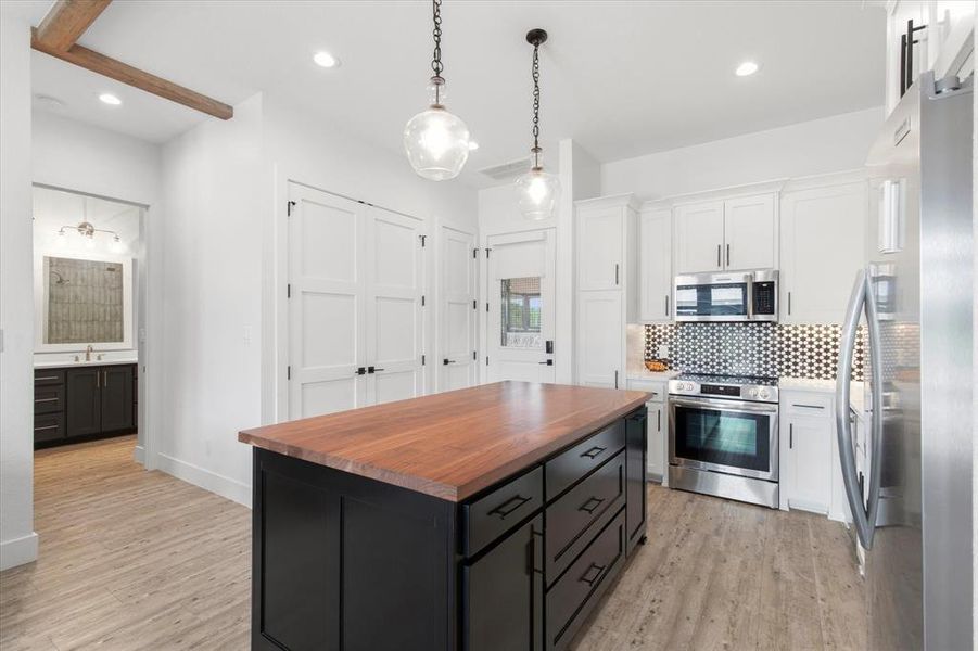 Furnished interior view inside a new home in , Pilot Point (Image 12).