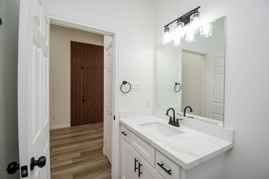Furnished interior view inside a new home in , Houston (Image 18).