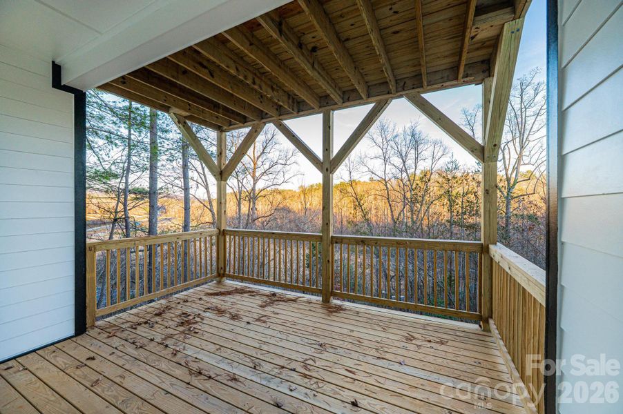 Exterior details and patio area of a home in , Lenoir (Image 25).
