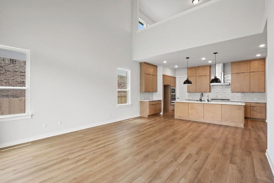 Spacious, unfurnished interior of a new home in Lariat, Liberty Hill (Image 18). Spacious, unfurnished interior of a new home in Lariat, Liberty Hill (Image 18).