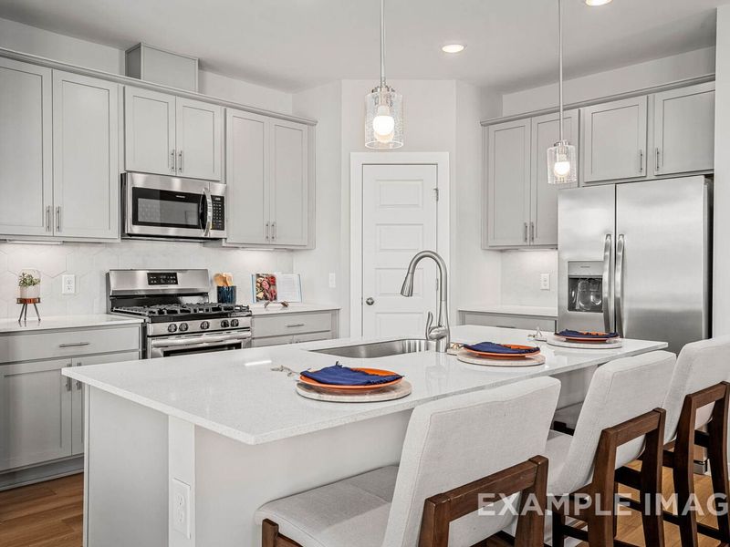 Representative furnished interior of a home built from the The Franklin C by Davidson Homes LLC in Calista Farms, White House (Image 14).