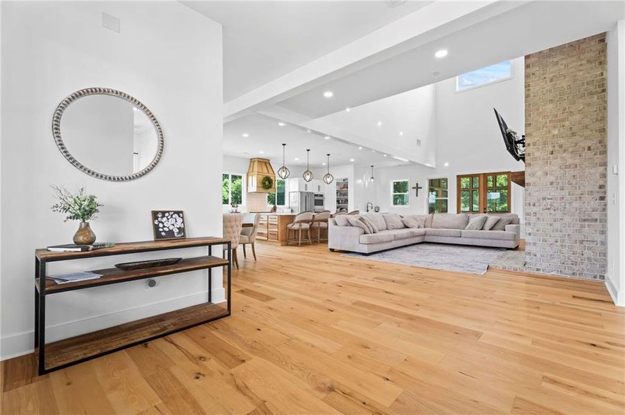 Furnished interior view inside a new home in , Cumming (Image 12).
