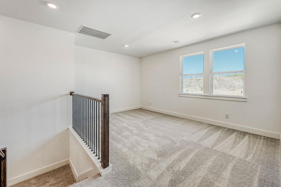 Spacious, unfurnished interior of a new home in , Kyle (Image 12).
