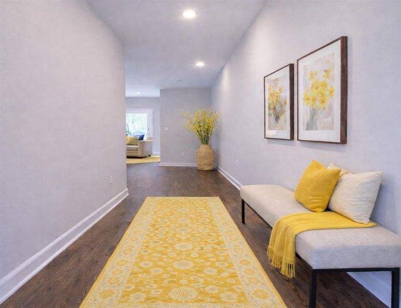 Furnished interior view inside a new home in The Enclave at Whitewater Creek, Union City (Image 29).