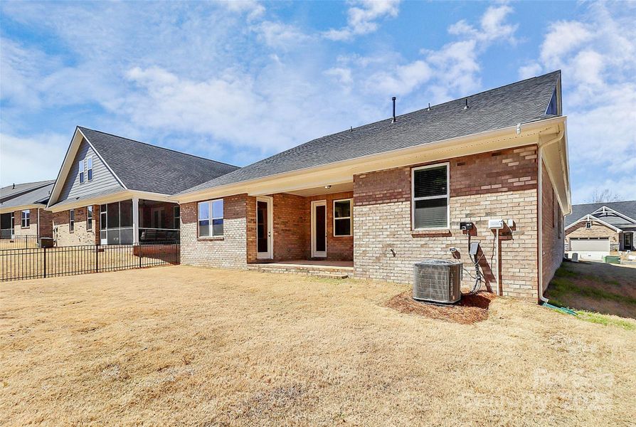 Exterior details and patio area of a home in , Mint Hill (Image 27).
