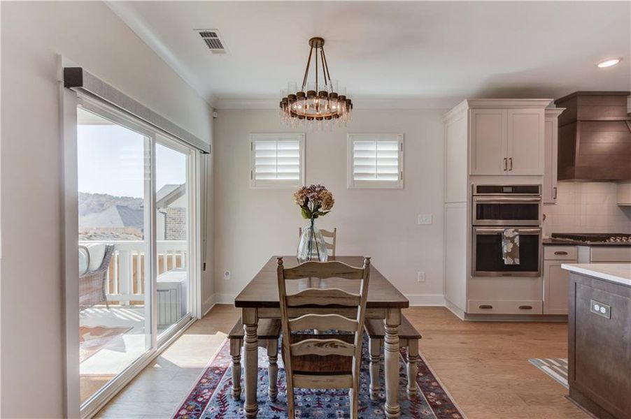 Furnished interior view inside a new home in Cambridge, Flowery Branch (Image 13).