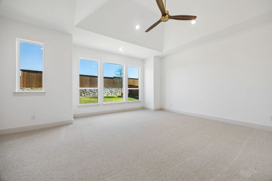 Spacious, unfurnished interior of a new home in The Parks at Wilson Creek, Celina (Image 42). Spacious, unfurnished interior of a new home in The Parks at Wilson Creek, Celina (Image 42).