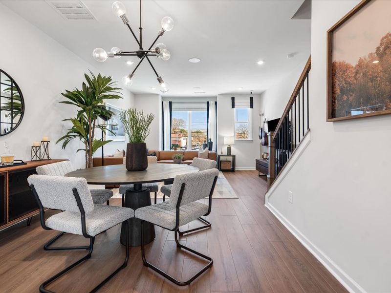 Representative furnished interior of a home built from the Collins by Tri Pointe Homes in Southmont, Charlotte (Image 15). Representative furnished interior of a home built from the Collins by Tri Pointe Homes in Southmont, Charlotte (Image 15).
