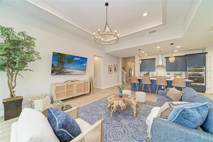 Furnished interior view inside a new home in , Sarasota (Image 15). Furnished interior view inside a new home in , Sarasota (Image 15).